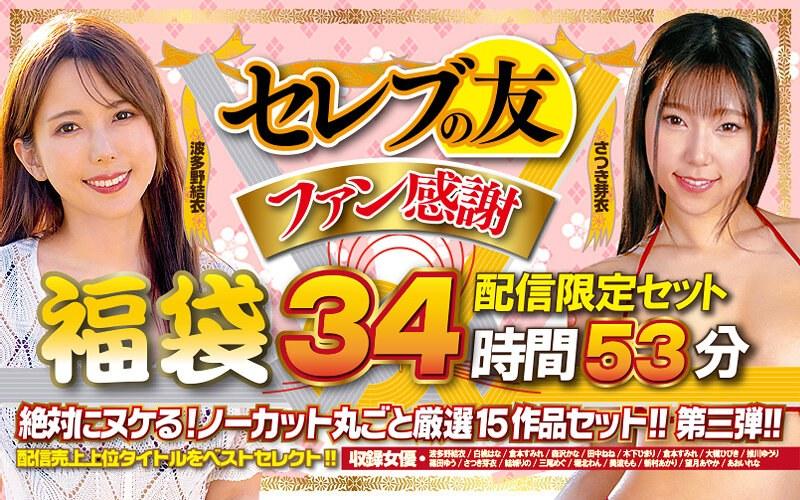 2023/04_【祝春ギフト】セレブの友ファン感謝福袋 絶対にヌケる！ノーカット丸ごと厳選15作品セットの第3段！！！_