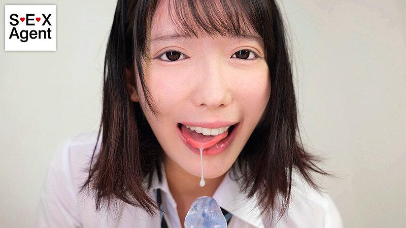 顔で抜く!超接写ディルドフェラチオ サンプル画像(大)